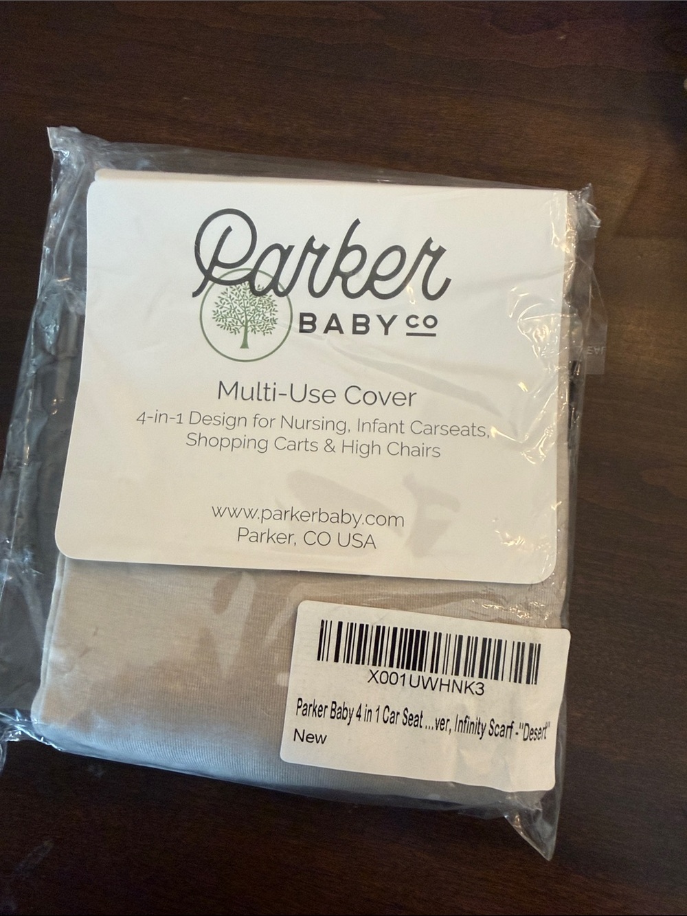 Parker Baby 4-in-1 Multi-Use Cover - Desert Cream
